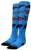 BUTTERFLIES - Cute Novelty Fun Design Knee-High Socks (1-Pair)