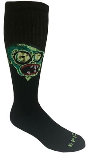 ZOMBIE - Cute Novelty Fun Design Knee-High Socks (1-Pair)