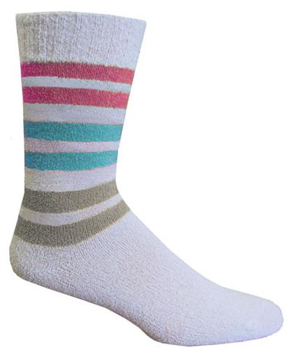 Closeout Striped Fashion Socks PAIR