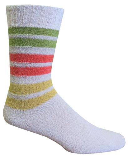 Closeout Striped Fashion Socks PAIR