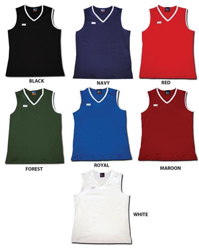 Fit 2 Win Womens Harvard Dryflex Sleeveless Jersey. Printing is available for this item.