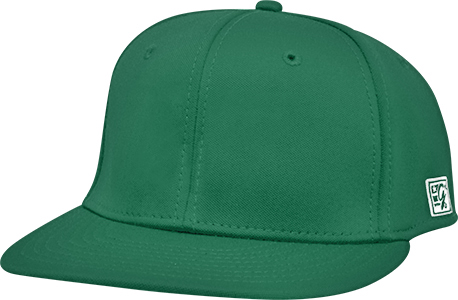Flat Bill GameTek II Solid Flex-Fit Cap. Embroidery is available on this item.