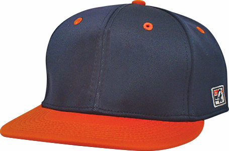 Flat Bill, 2-Tone, GameTek II 2 Tone Flex-Fit Cap (Grey,White,Navy Black). Embroidery is available on this item.