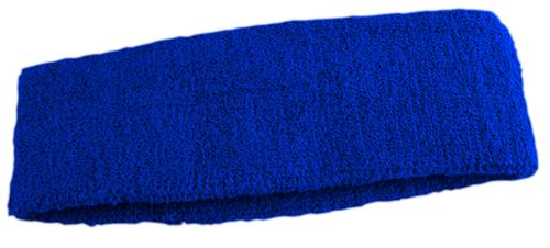 2.5" Wide, Cotton Soft Absorbent Athletic Sports Headbands (Each)