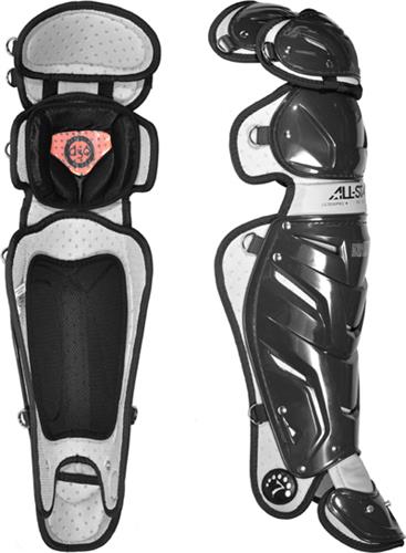 ALL-STAR System 7 LG30WPRO LG30SPRO Pro Baseball Leg Guards. Free shipping.  Some exclusions apply.