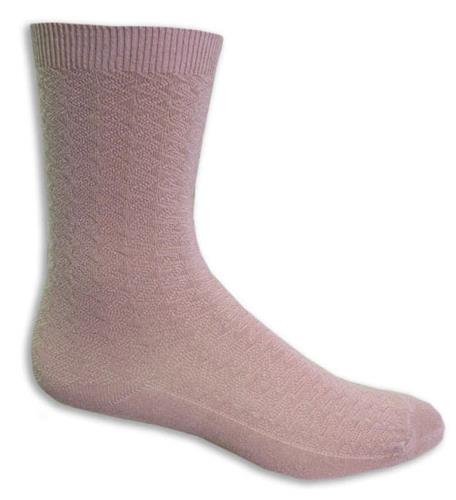 Dusty Pink Fashion/Trouser Socks PAIR-Closeout