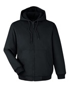 Harriton Men's Tall Climabloc Heavyweight Hooded Full-Zip Jacket M722T