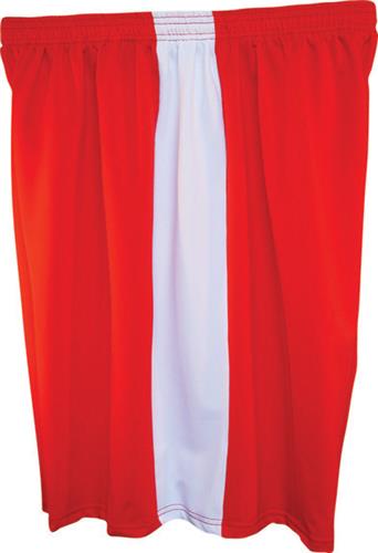Fit 2 Win Men's Captain 8" Red/White Shorts