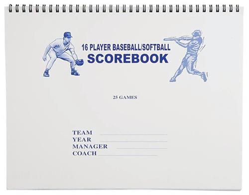 Martin Sports Baseball/Softball Scorebooks