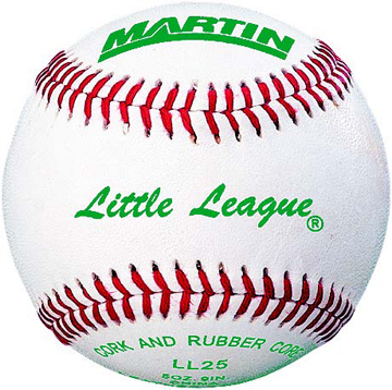 Martin Sports Little League Approved Baseballs