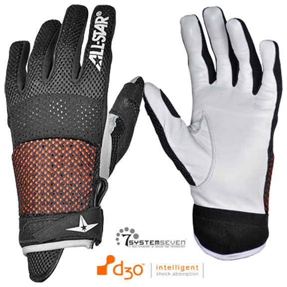 youth shock absorbing batting gloves