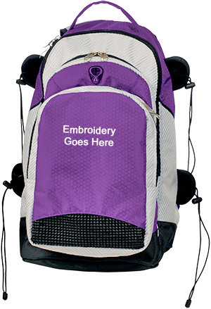 Martin Sports All Purpose All Sports Backpacks. Embroidery is available on this item.