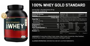 Optimum Nutrition Gold Standard 100% Whey Protein ...