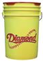 Diamond BKT Y Yellow 6 Gallon Bucket w/Padded Lid