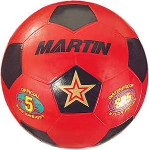 Martin Sports Rubber Nylon Wound Soccer Balls