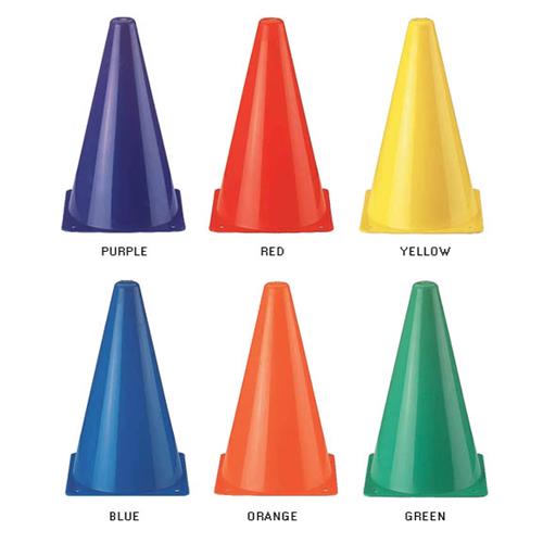 Martin Sports Rainbow Safety Cone Sets (Set of 6)