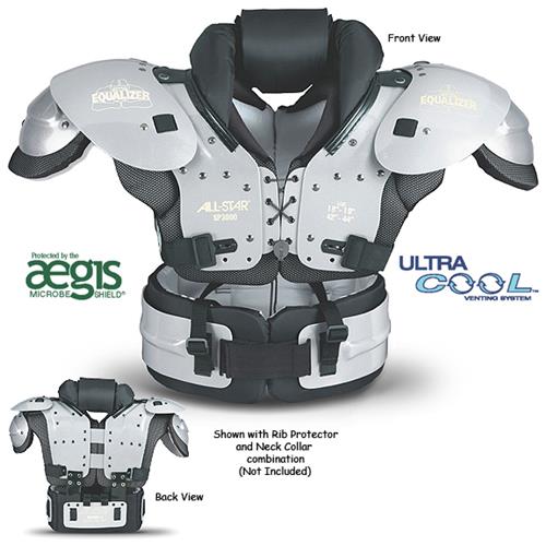 AllStar Equalizer Varsity Football Shoulder Pads Football Equipment