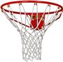 Martin Sports White Nylon Basketball Nets