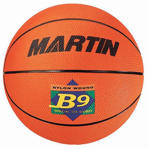 Martin B9 Women's Intermediate Rubber Basketballs