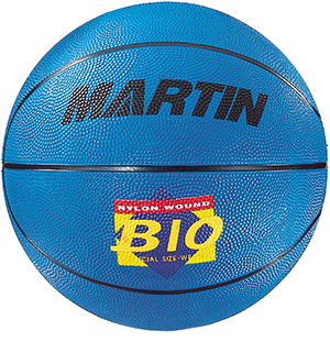 Martin Sports Assorted Colors Rubber Basketballs