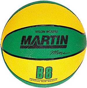 Martin Sports Rubber Mini-Ball Basketballs