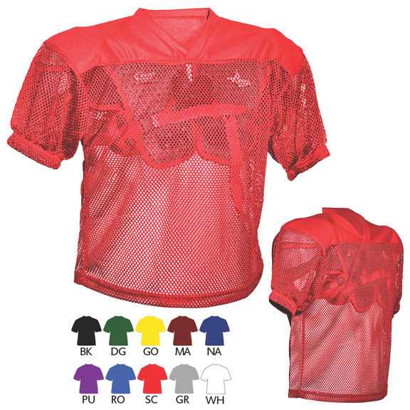 All-Star FBJ1Y Youth Porthole Mesh Football Jersey | Epic Sports