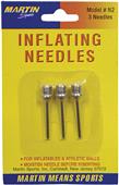 Martin Blister Card of 3 Inflating Needles