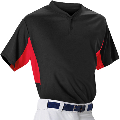 Alleson 506HC Adult Two Button Baseball Jerseys CO