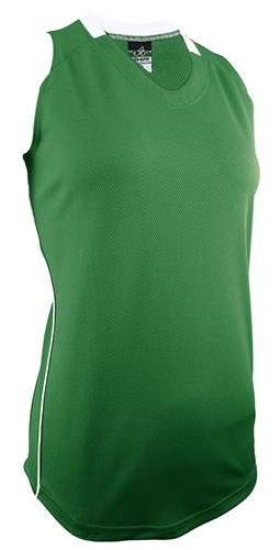 Womens (Royal,Red,Navy,Forest))Sleeveless Mesh Softball Jerseys - Baseball Equipment & Gear