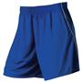Girls 7" Inseam (Royal,Scarlet, Forest Green) Piped Softball Shorts (No Pockets)