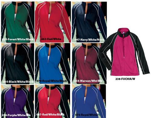 Charles River Women/Girl Tri-Color Olympian Jacket. Free shipping.  Some exclusions apply.