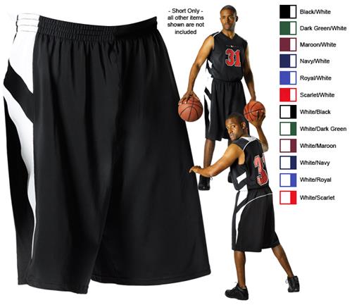 Alleson 539P Adult Varsity Basketball Shorts C/O
