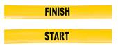 Champion Sports Yellow Poly Start/Finish Line Set