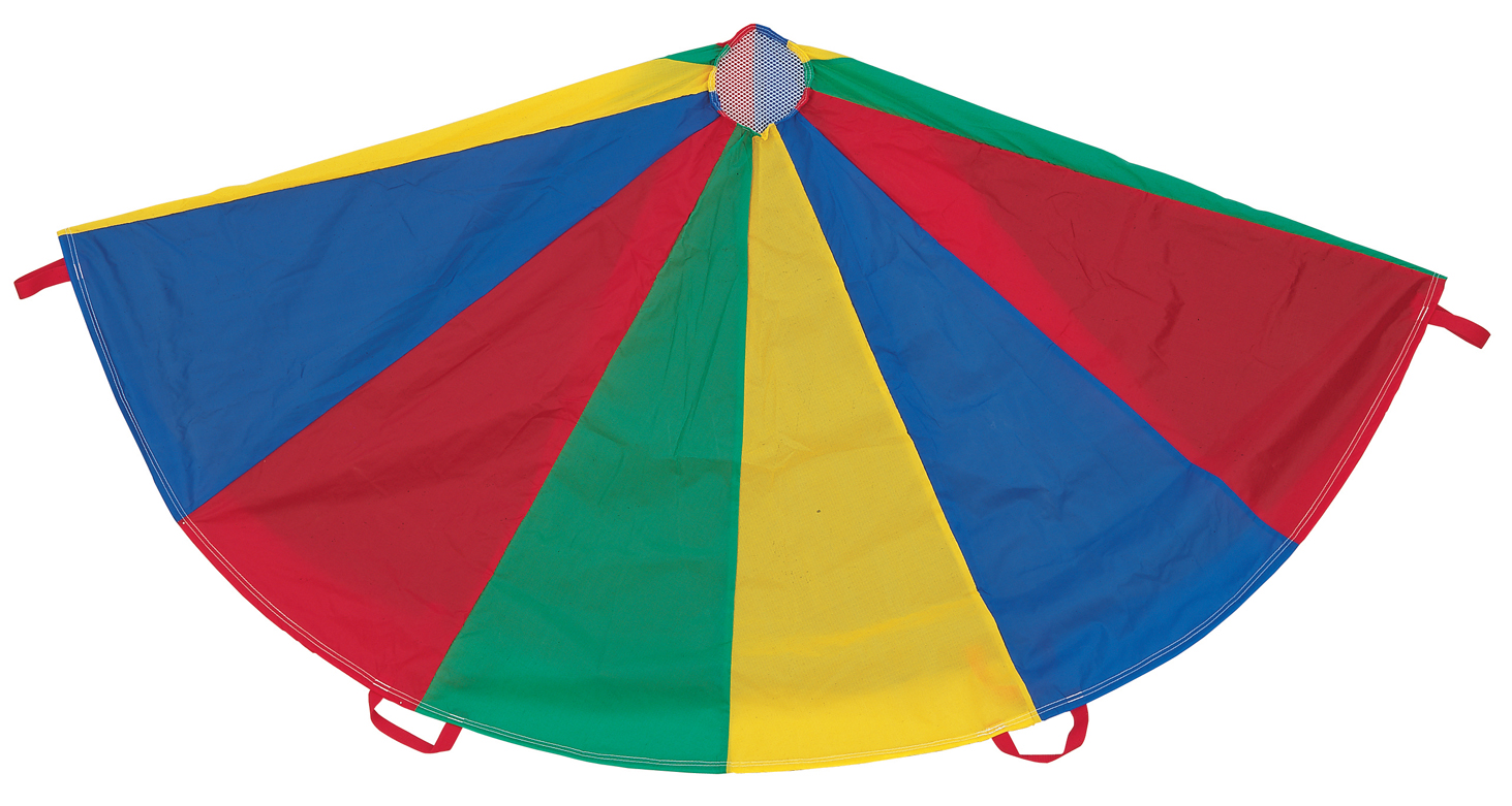 E22132 Champion Sports MultiColored Playground Parachute