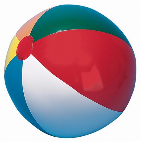 Champion Sports Multi-Colored Beach Balls 12"-48"