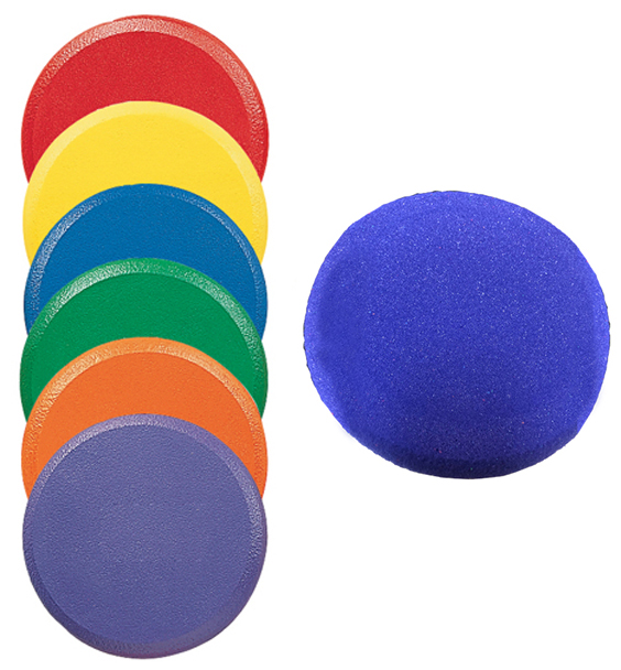 E22153 Champion 9" Round Uncoated Foam Disc (Set 6)