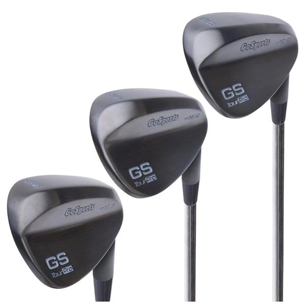 GoSports Tour Pro Golf Wedge Set Gap Wedge, Sand Wedge, Lob Wedge