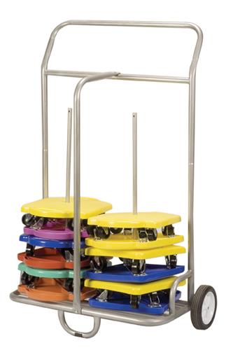Champion Sports Steel Scooter Storage Cart