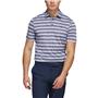 Adidas Two-Color Striped Golf Mens Polo Shirt