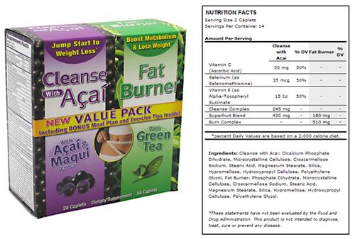 Nx Labs Weight Loss Cleanse and Burn