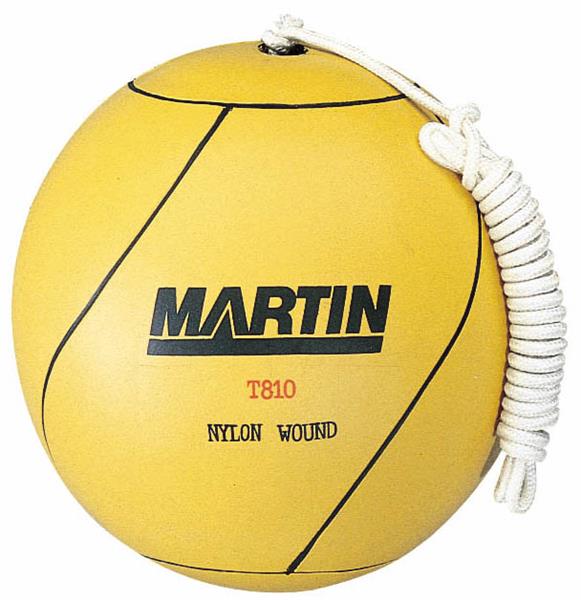 Martin Sports Yellow Rubber Tetherball Playground Equipment and Gear