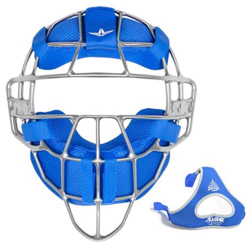 Protège-jambes All-Star System7 Axis NOCSAE – Baseball, Adulte, Violet/gris