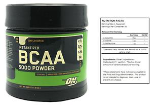 Optimum Nutrition Instantized BCAA 5000 Powder - Soccer ...