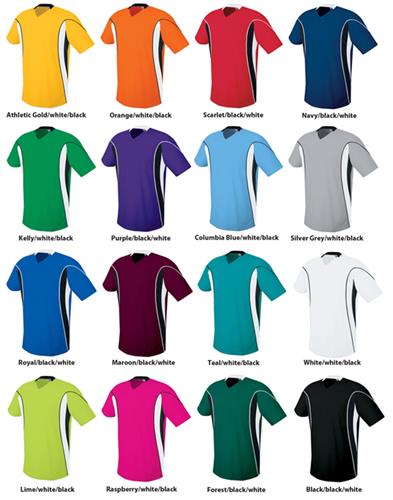 High Five Adult & Youth HELIX Soccer Jerseys. Printing is available for this item.