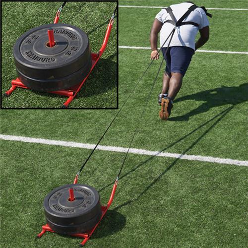 Adams Football MultPurpose Training Sled Sets Football Equipment and Gear