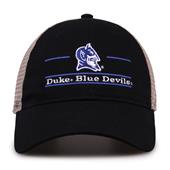 G180 The Game Duke Blue Devils Relaxed Trucker Mesh Split Bar Cap