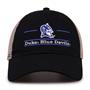 G180 The Game Duke Blue Devils Relaxed Trucker Mesh Split Bar Cap