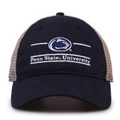 G180 The Game Penn State Nittany Lions Relaxed Trucker Mesh Split Bar Cap