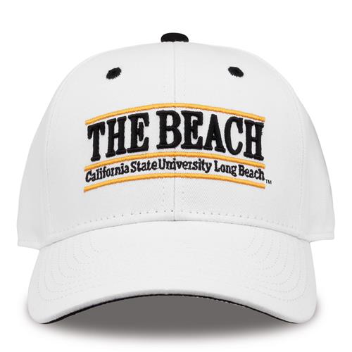 Cal State Long Beach 49ers NCAA Fitted Flat Bill Baseball Cap – Black – W Republic