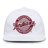 G220 The Game Indiana Hoosiers White Retro Circle Throwback Cap